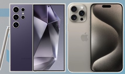 design and build of iphone 15 vs samsung s24